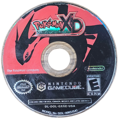 Pokémon XD Gale of Darkness Game Only Nintendo GameCube GC video game featuring Pokémon role playing adventure gameplay Shadow Pokémon purification Snagging Pokémon turn based battles Pokémon training team building Orre region exploration legendary Pokémon encounters Cipher organization battles story driven missions and classic Pokémon adventure gameplay game only edition retro video game collection collectible gaming appeal