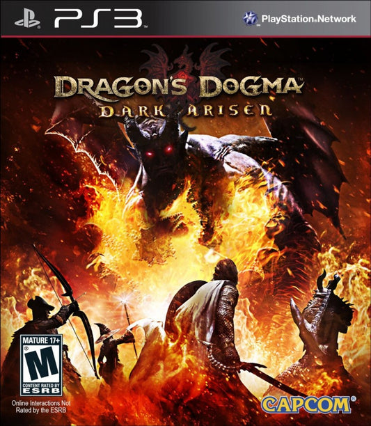 Dragon's Dogma: Dark Arisen cover art for PlayStation 3 (PS3) video game