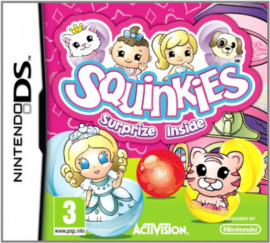 Squinkies cover art for Nintendo DS (DS) video game