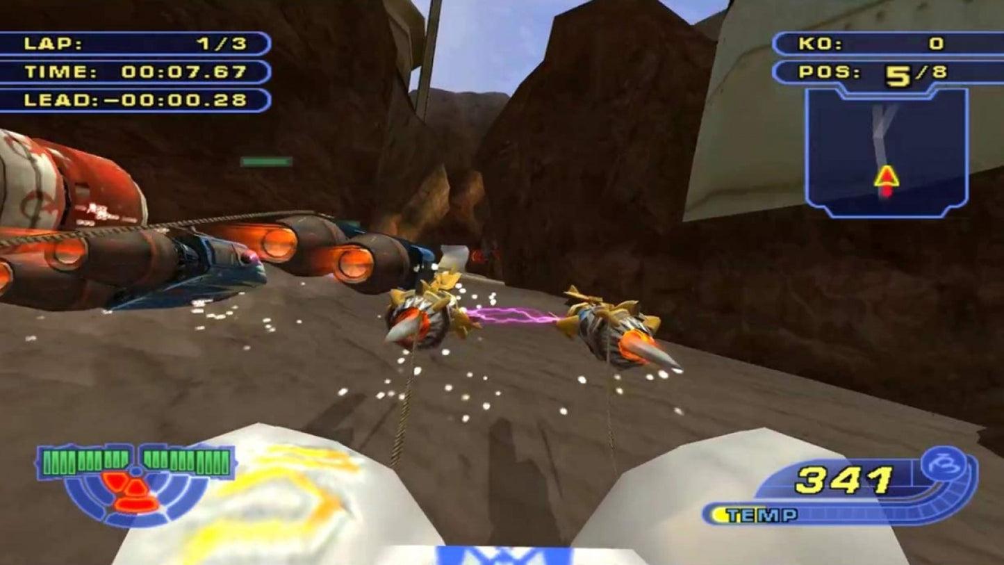 Star Wars Racer Revenge Limited Run #290 PlayStation 4 game featuring high-speed podracing action and collectible physical edition screenshot