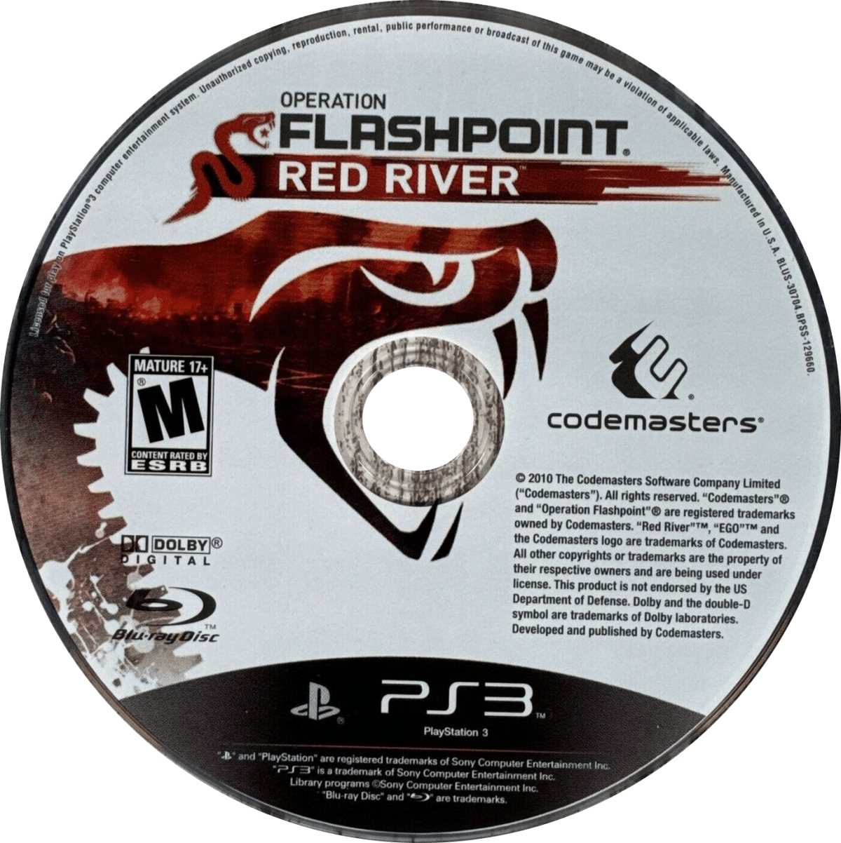 Operation Flashpoint Red River tactical military shooter video game featuring realistic modern combat squad based gameplay authentic battlefield scenarios and immersive first person war experience disc