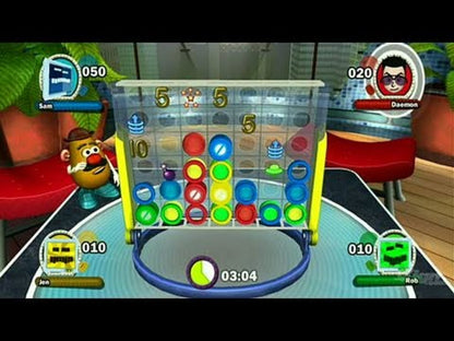 Hasbro Family Game Night gameplay for Nintendo Wii video game. 