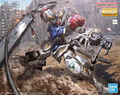 MG ASW-G-08 Gundam Barbatos Lupus Model Kit featuring Master Grade buildable Gundam mecha detailed articulation signature weapons customizable assembly premium display worthy craftsmanship anime collectible hobby kit and collectible gaming appeal