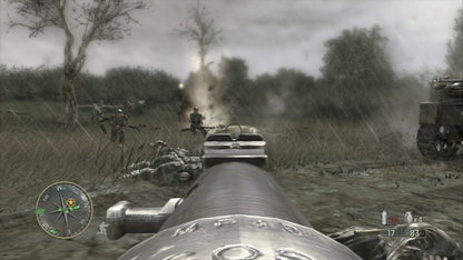 Call of Duty 3 gameplay for PlayStation 2 (PS2) video game.