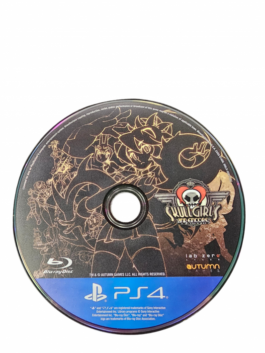 Skullgirls 2nd Encore PlayStation 4 PS4 for 2D fighting video game fans featuring hand drawn characters fast paced combat combo attacks special moves unique fighters competitive matches story modes training modes and colorful gothic inspired animation collectible gaming appeal disc