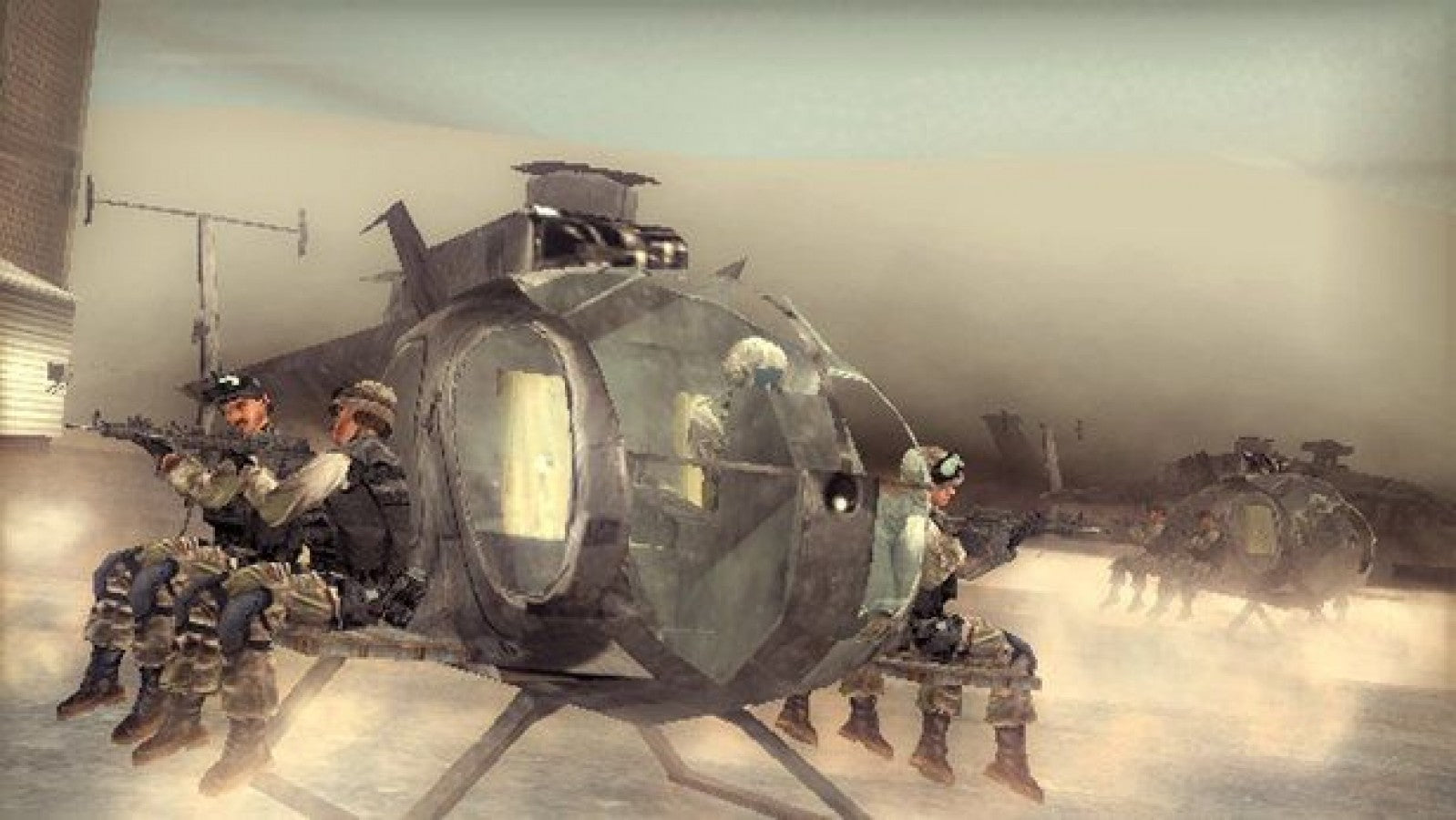 Delta Force: Black Hawk Down gameplay for PlayStation 2 (PS2) modern military first-person shooter video game