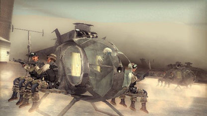 Delta Force: Black Hawk Down gameplay for PlayStation 2 (PS2) modern military first-person shooter video game