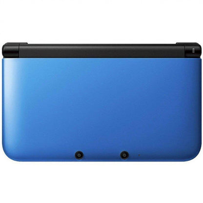 Nintendo 3DS XL Console (3DS) [Midnight Blue] in good condition featuring the larger screen version of the handheld with glasses free 3D a clamshell design and built in access to the 3DS library; includes the midnight blue system with overall good cosmetic condition and solid portable play experience top cover