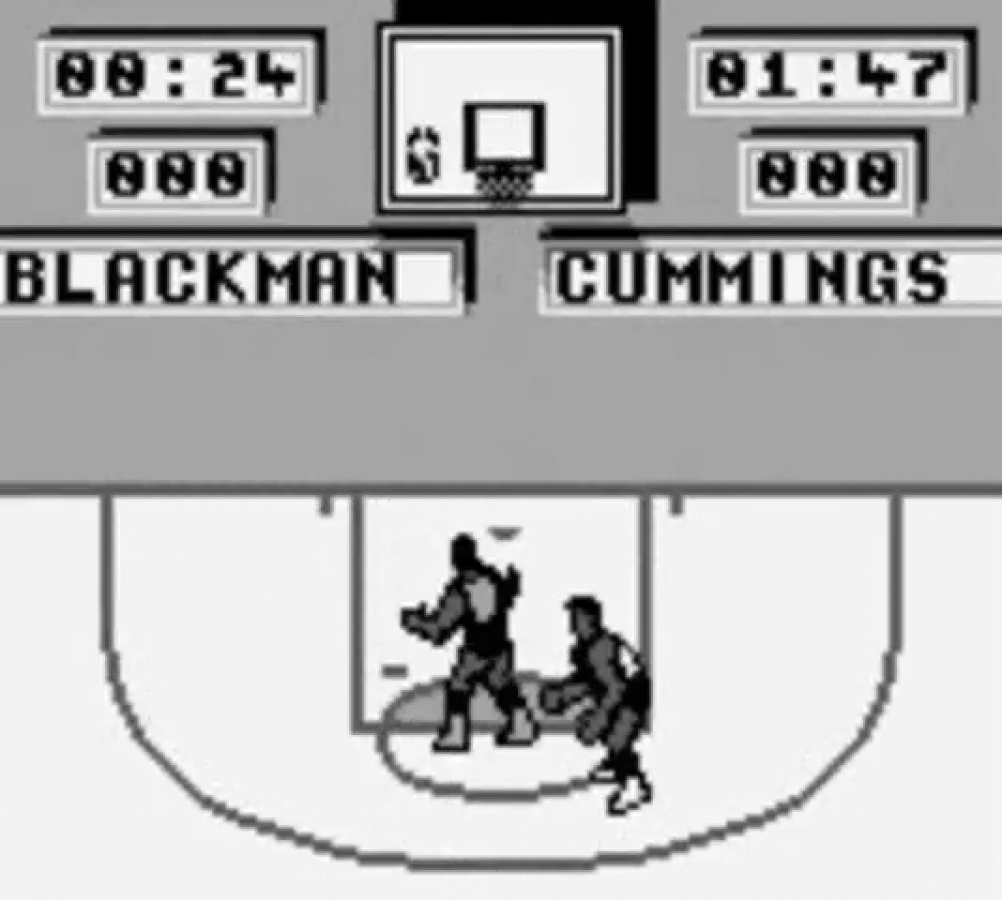 NBA All-Star Challenge gameplay for Game Boy (GB) video game 