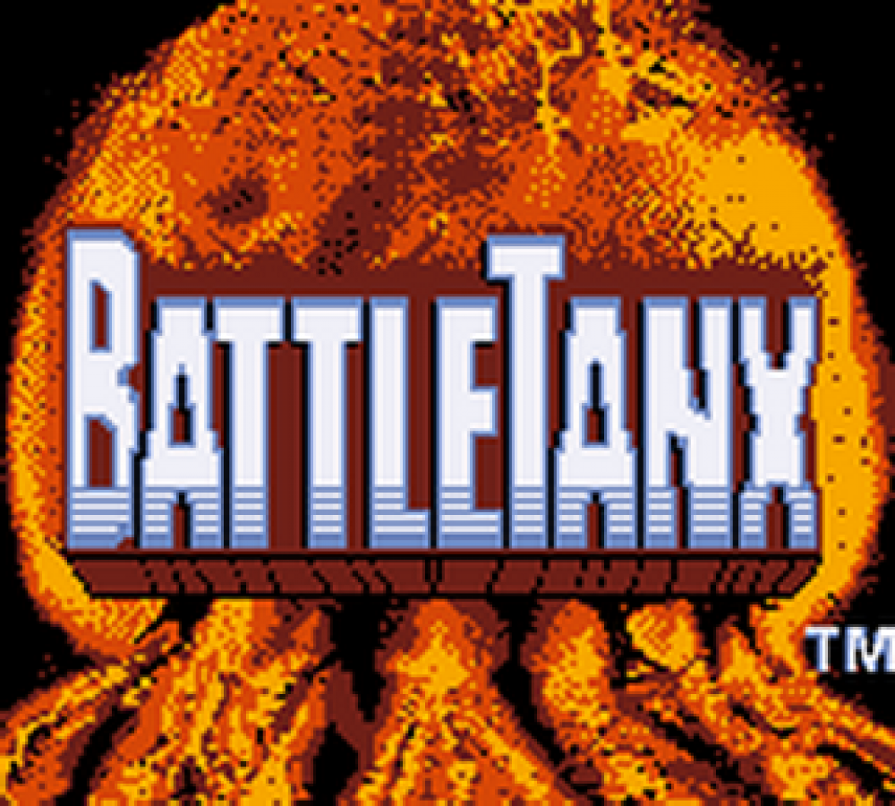 Battletanx Game Boy Color GBC video game featuring tank combat gameplay armored vehicle battles destructive environments weapon attacks enemy tanks challenging missions and classic handheld action retro video game collection collectible gaming appeal gameplay