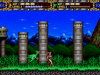 Alisia Dragoon gameplay for Sega Genesis (GEN) video game