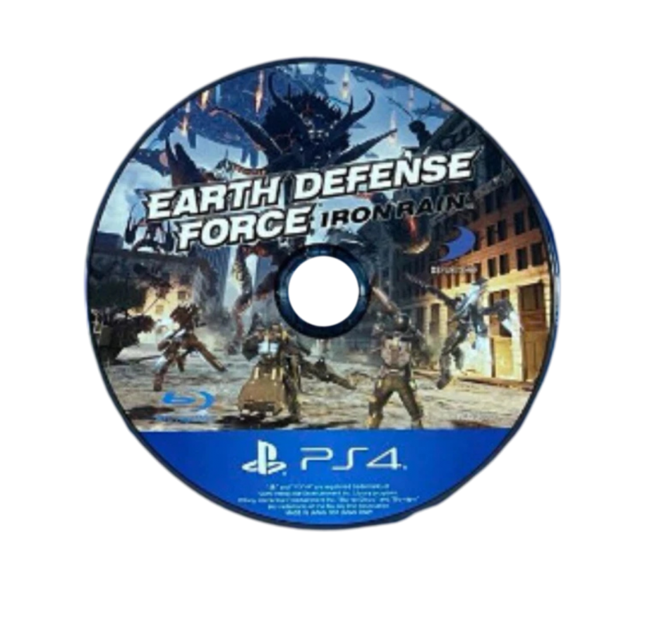 Earth Defense Force: Iron Rain [Asian-English] cover art for PlayStation 4 (PS4) video game. 