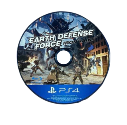 Earth Defense Force: Iron Rain [Asian-English] cover art for PlayStation 4 (PS4) video game. 