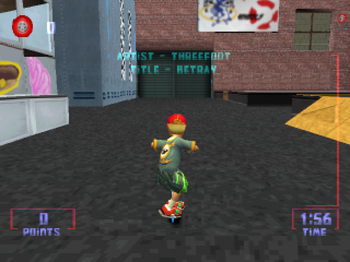 Razor Freestyle Scooter PS1 PlayStation 1 extreme sports scooter riding game trick based arcade gameplay retro video game gameplay