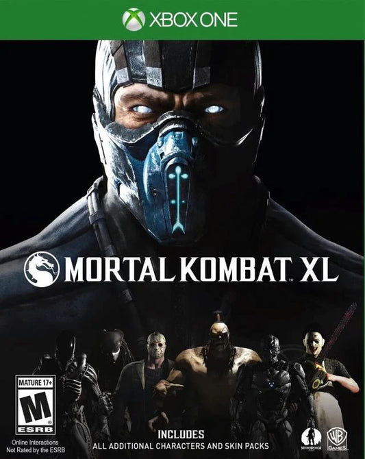 Mortal Kombat XL cover art for Xbox One (XONE) video game