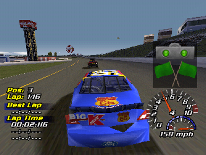 NASCAR 2001 – PlayStation 1 (PS1) retro racing game gameplay