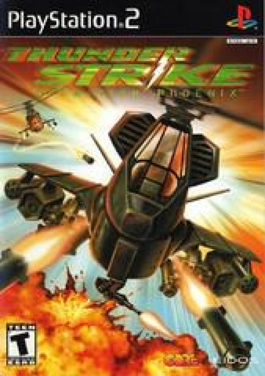 Thunderstrike Operation Phoenix cover art for PlayStation 2 (PS2) video game