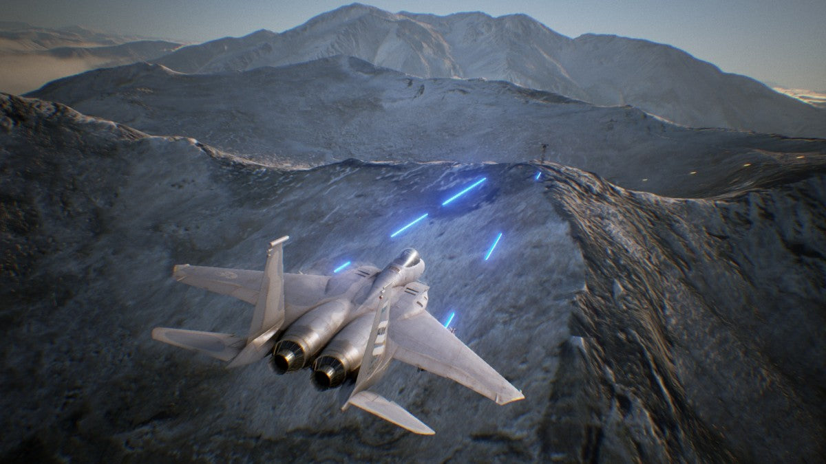 Ace Combat 7 Skies Unknown PS4 Sony PlayStation 4 flight combat simulator jet fighter aerial dogfights realistic aircraft missions story campaign Bandai Namco arcade flight gameplay VR support PlayStation 4 software video game title gameplay