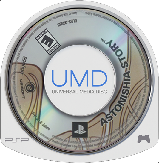 Astonishia Story UMD cover for PlayStation Portable PSP video game
