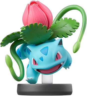 Ivysaur Super Smash Bros Amiibo loose Nintendo figure