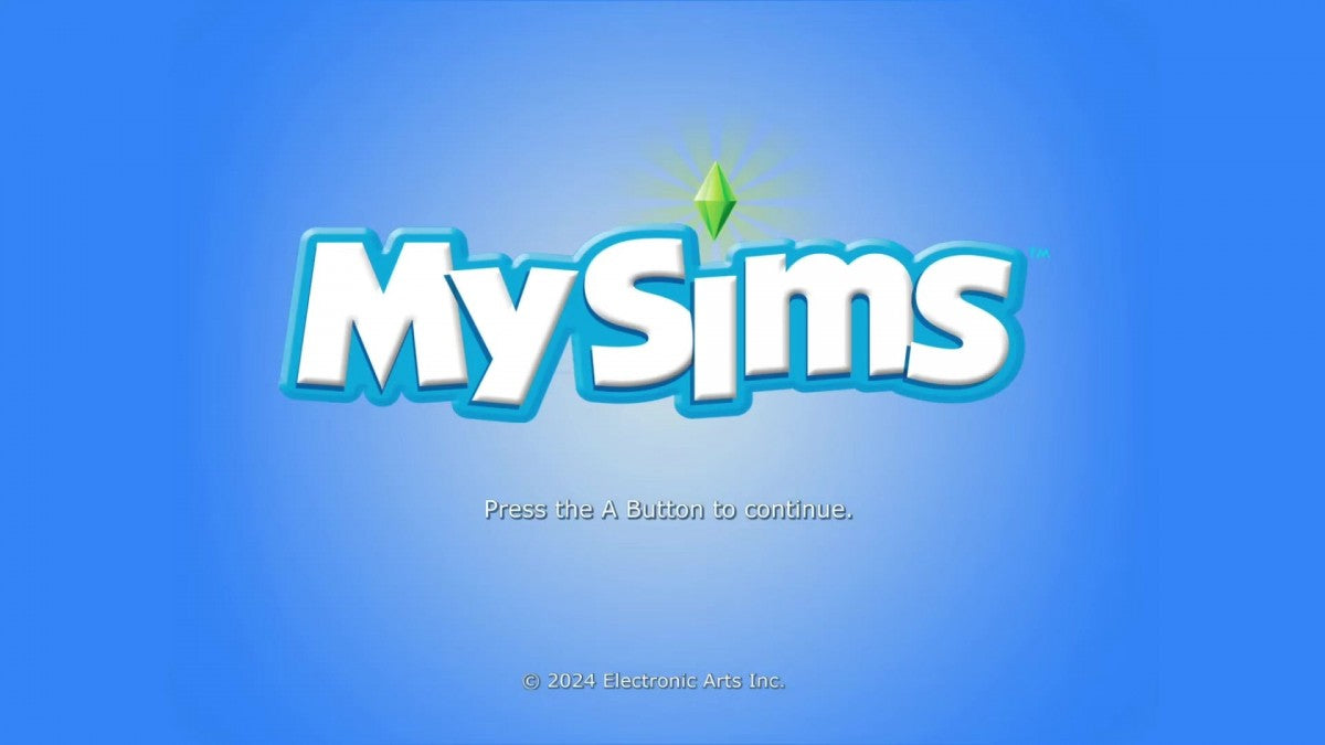 MySims Cozy Bundle title page for Nintendo Switch NS video game