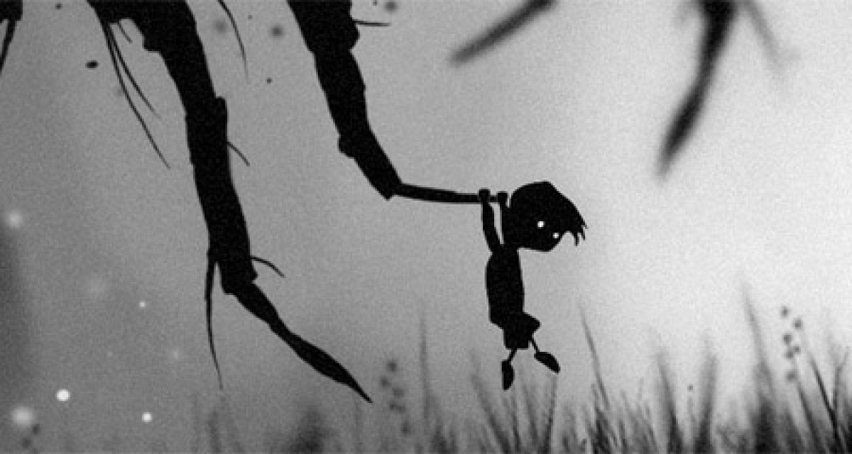 Inside Limbo Double Pack PS4 game featuring atmospheric puzzle platforming, dark minimalist art style, and critically acclaimed indie adventures gameplay screenshot
