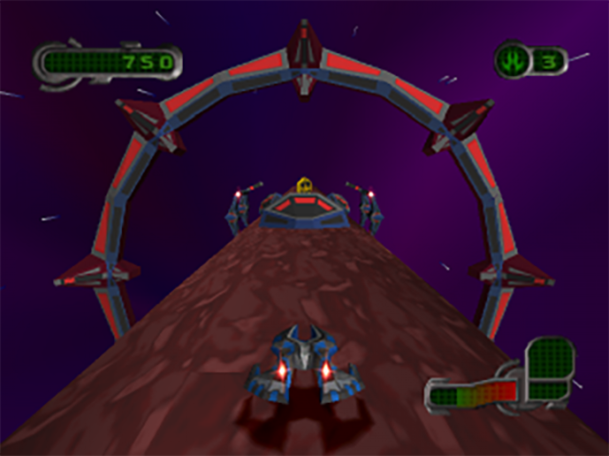 Nanotek Warrior PlayStation PS1 for action shooter video game fans featuring futuristic tank combat fast paced sci fi battles powerful weapons enemy encounters maze like environments challenging missions explosive action classic PlayStation gameplay collectible gaming appeal gameplay