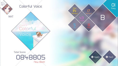 Voez gameplay for the Nintendo Switch (NS) video game