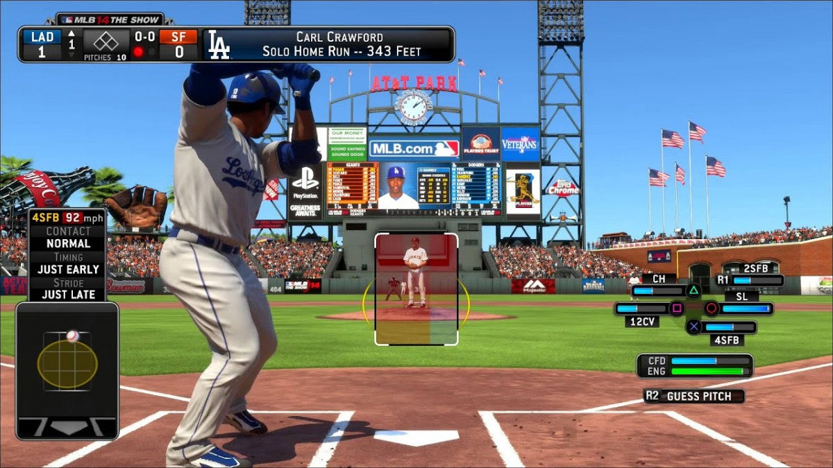 MLB 14 The Show PlayStation 3 PS3 video game, baseball sports simulation, realistic gameplay, multiplayer modes, Sony console title gamepla