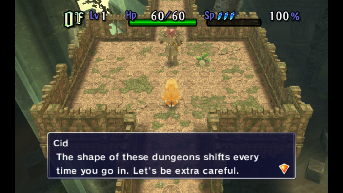 Final Fantasy Fables Chocobo’s Dungeon Nintendo Wii cover art for retro video game enthusiasts featuring fantasy adventure gameplay dungeon crawling exploration turn based combat mechanics magical creatures character progression story driven quests and charming role playing gaming experience and collectible gaming appeal gameplay 