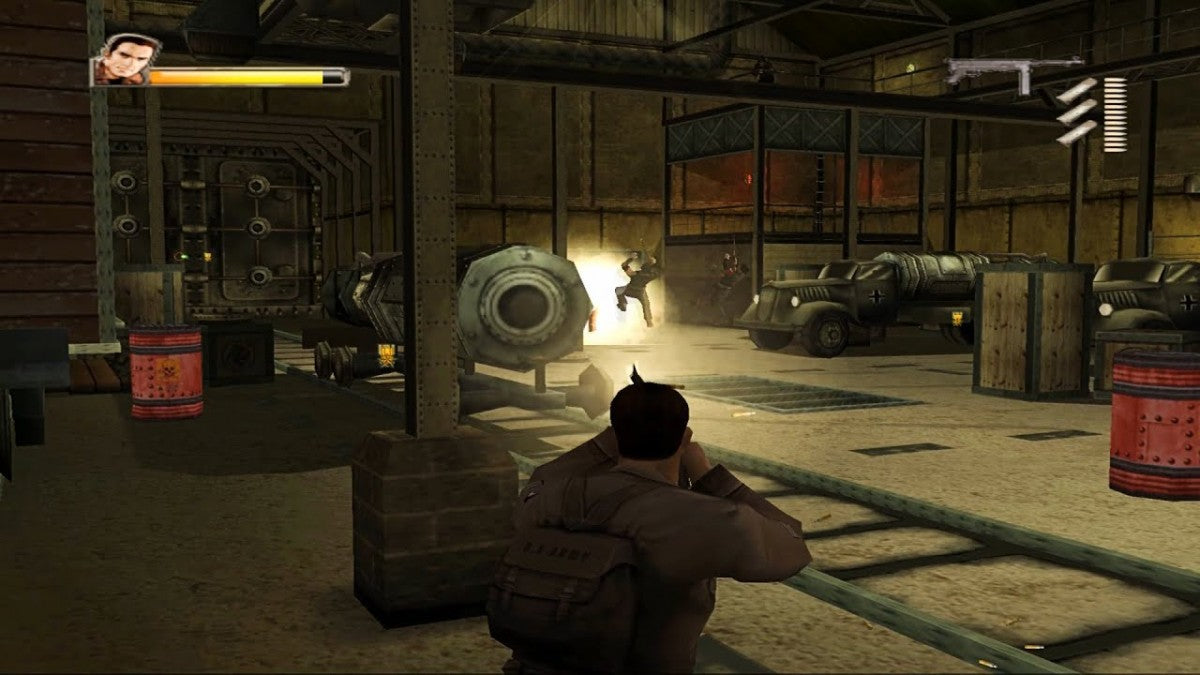 Airborne Troops: Countdown to D-Day PS2 action shooter video game gameplay