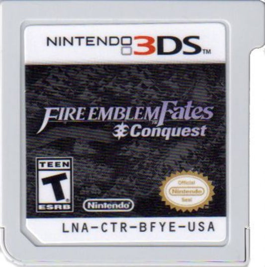 Fire Emblem: Fates - Conquest cartridge for Nintendo 3DS (3DS) tactical role-playing video game