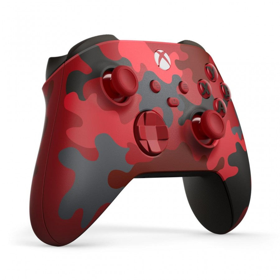 Xbox Daystrike Camo Controller Xbox Series X|S XSX for gaming accessory fans featuring textured grip wireless gameplay enhanced button mapping share button compatibility with Xbox consoles and PC camouflage design ergonomic controls rechargeable battery support and collectible gaming appeal