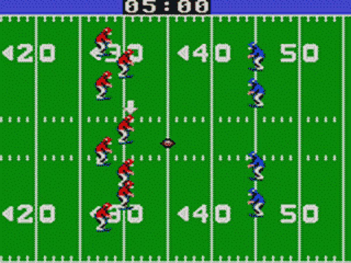 Joe Montana Football gameplay for Sega Game Gear (GG) video game