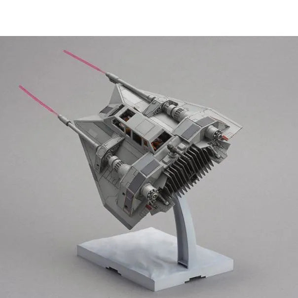 Snowspeeder Star Wars 1 48 scale plastic model kit Bandai Hobby buildable rebel alliance vehicle detailed snap fit display model spacecraft collectible movie starship toy for fans