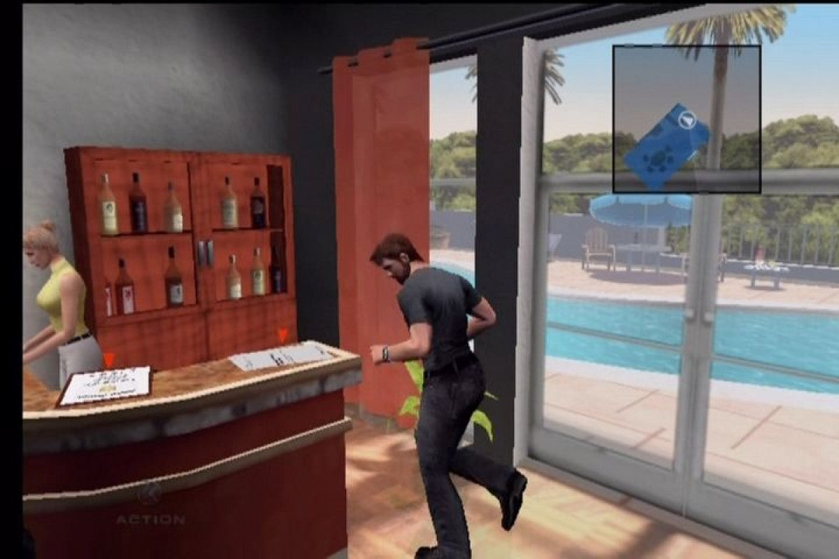 Headhunter gameplay for Playstation 2 video game