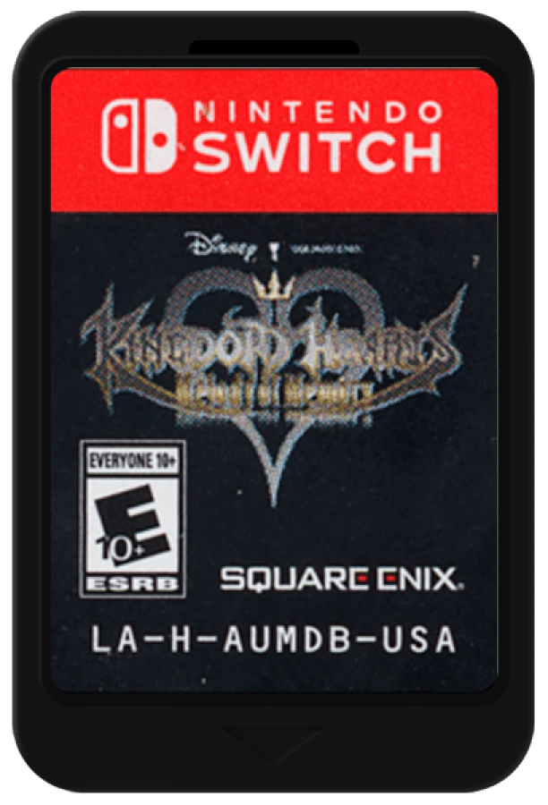 Kingdom Hearts: Melody of Memory cartridge art for Nintendo Switch (NS) video game