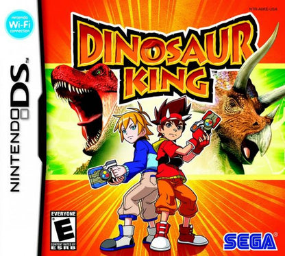 Dinosaur King cover art for Nintendo DS (DS) dinosaur RPG adventure video game