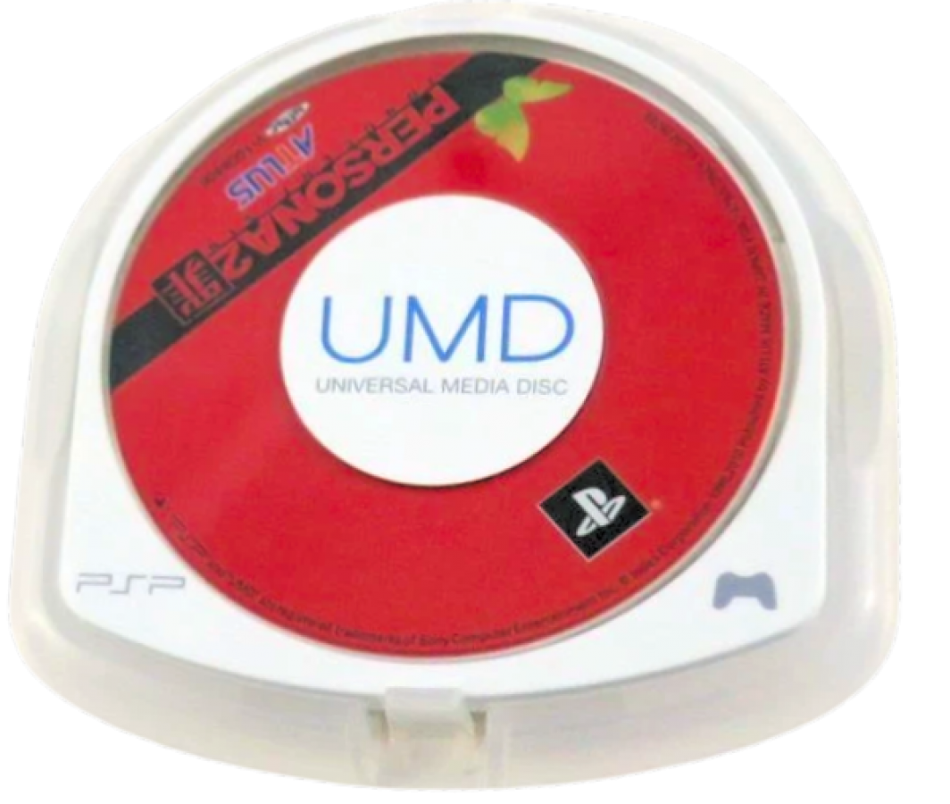 Shin Megami Tensei: Persona 2 – Innocent Sin [JP Import] disc for PlayStation Portable (PSP) role-playing game