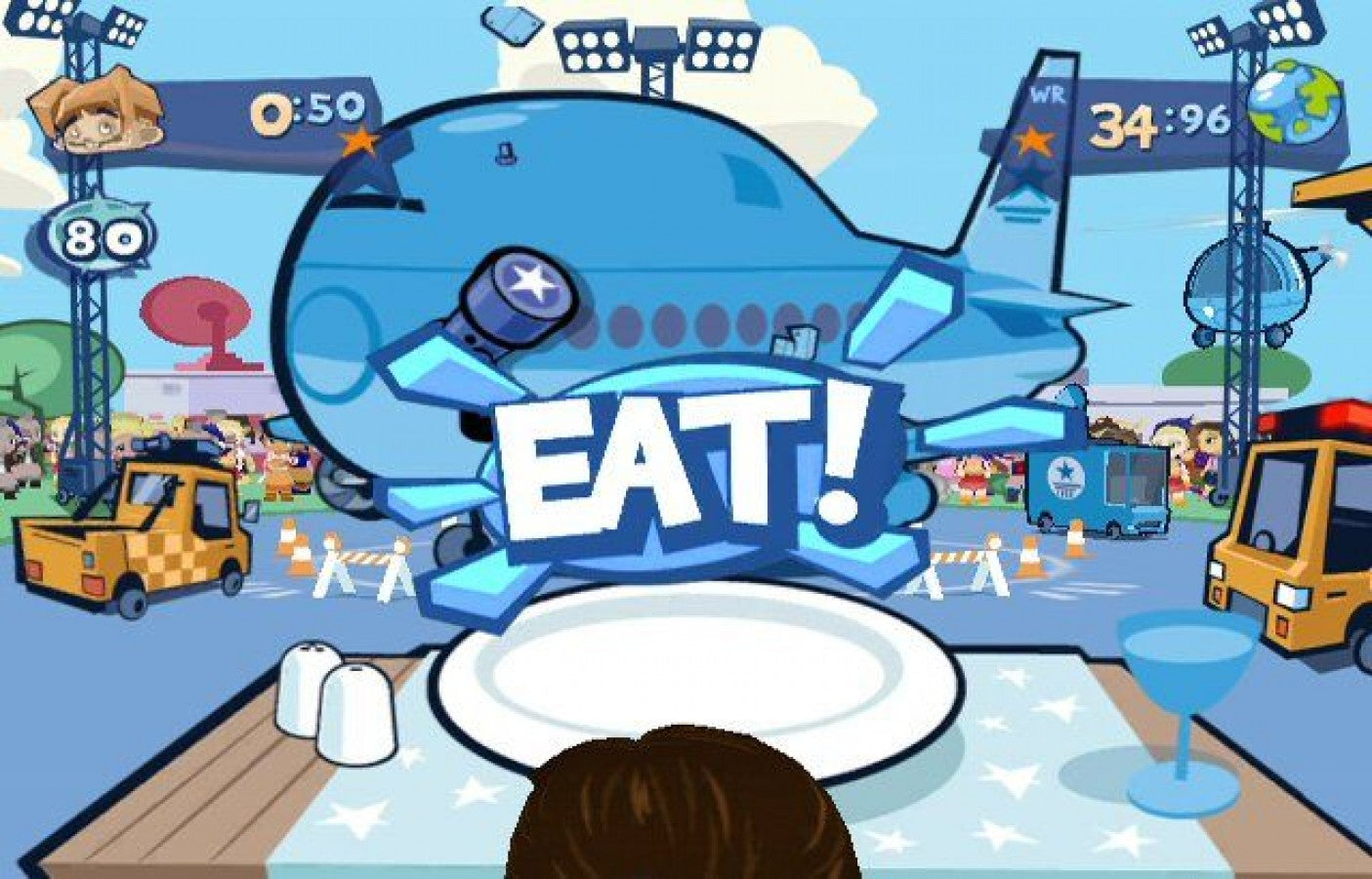 Guinness World Records: The Video Game – Nintendo Wii (Wii) party challenge mini-game gameplay for video game