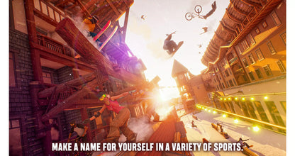 Riders Republic gameplay for Xbox Series X (XSX) extreme sports racing video game