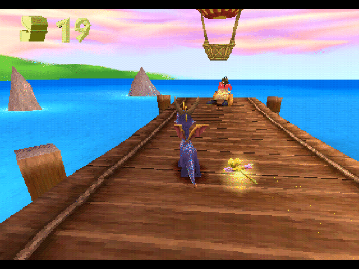 Spyro the Dragon [Greatest Hits] – PlayStation 1 (PS1) gameplay for retro video game