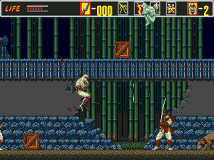 The Revenge of Shinobi gameplay for Sega Genesis GEN video game