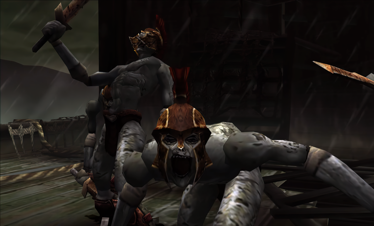 God of War – PlayStation 2 (PS2) action-adventure hack and slash video game gameplay