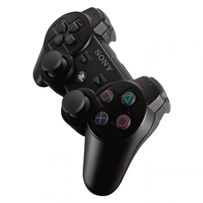 PlayStation 3 DualShock 3 OEM Black accessory PlayStation 3 (PS3) angled view