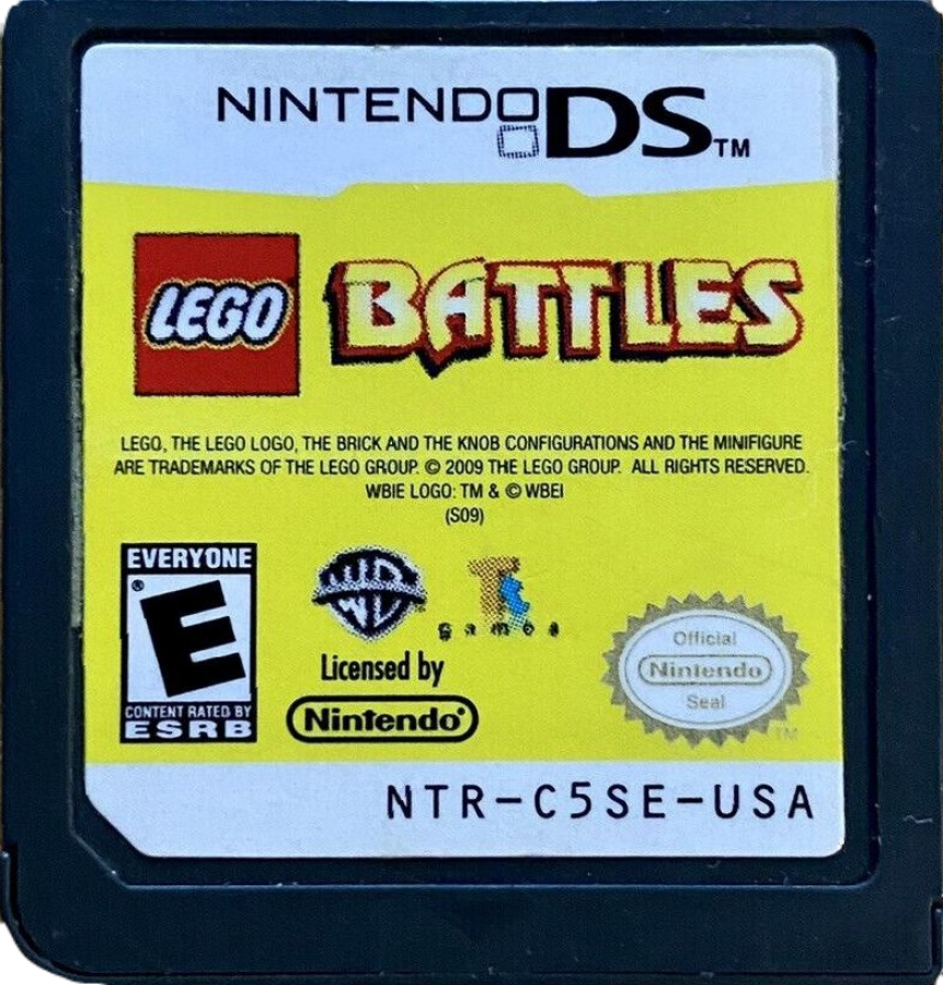 LEGO Battles cartridge for Nintendo DS (DS) strategy action adventure video game