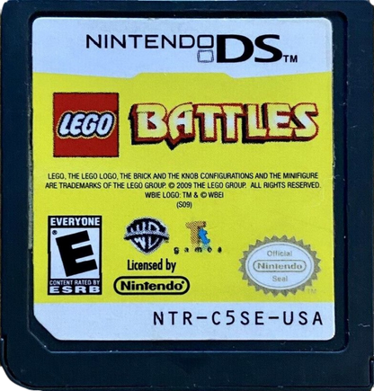 LEGO Battles cartridge for Nintendo DS (DS) strategy action adventure video game