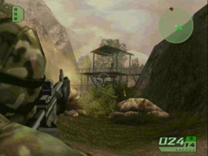 Tom Clancys Ghost Recon 2 retro Nintendo GameCube video game Ghost Recon tactical military shooter squad based combat stealth warfare Tom Clancy action multiplayer console title Nintendo GameCube release gameplay