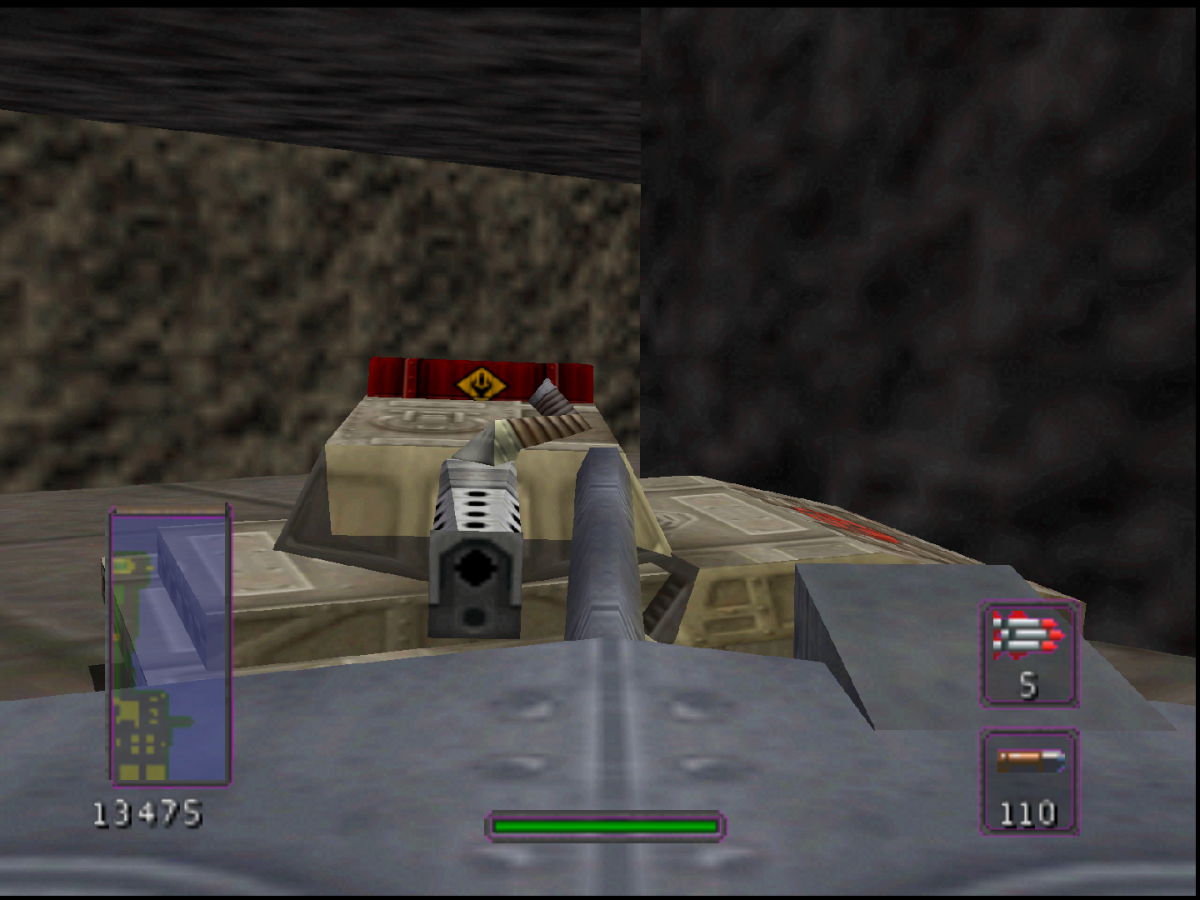 Battletanx: Global Assault Nintendo 64 game featuring tank combat action and strategic battlefield gameplay on N64 screenshot