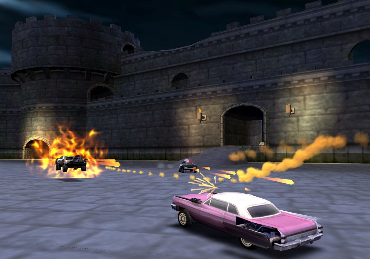 Twisted Metal: Head-On – Extra Twisted Edition video game gameplay, vehicular combat genre